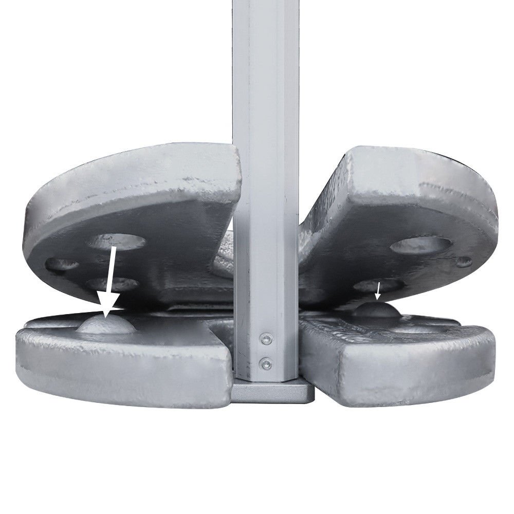 Eurmax Canopy Weights Cast Iron Weight for Pop up Canopy Instant